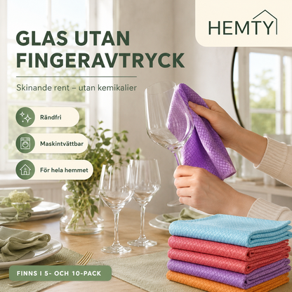 Hemty Magicloth — Ultrafin mikrofiberduk
