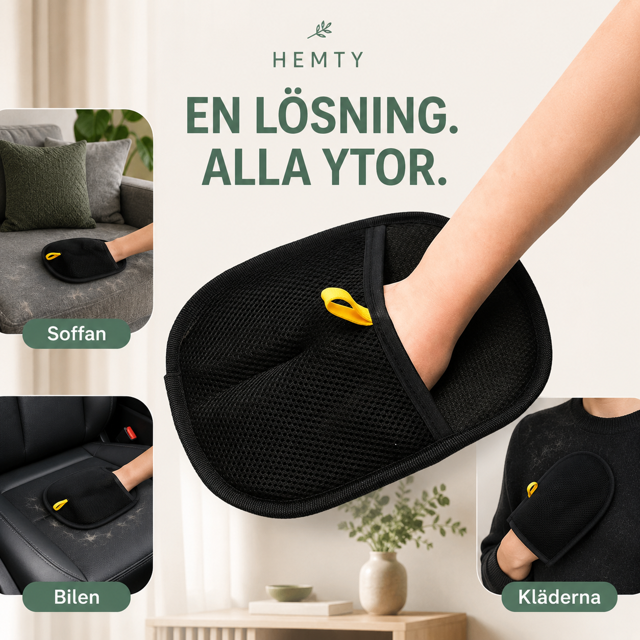 Hemty — Världens mest effektiva djurhårborttagare