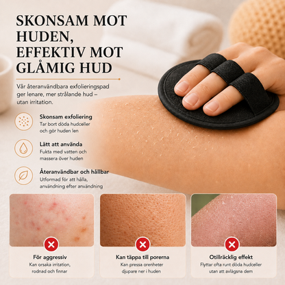 Exfolieringsdyna för Duschen — Ta Bort Död Hud Utan Ansträngning