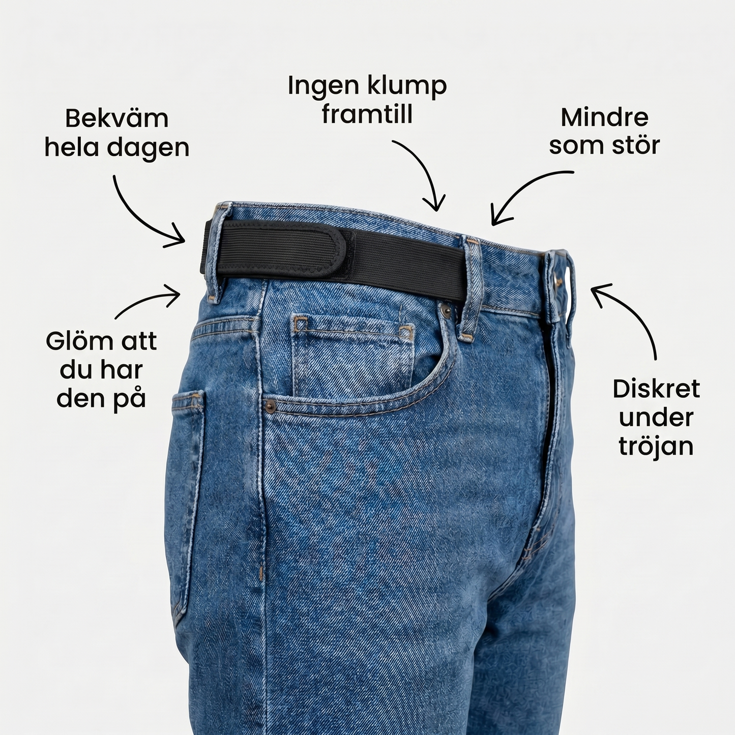 Slut på bältestrycket