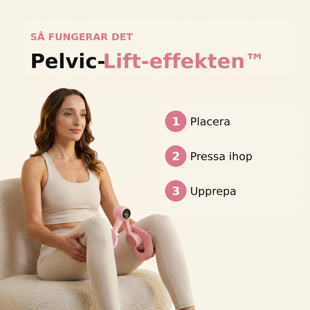 Bäckentränare för kvinnor – Stöd för bäckenbotten & innermusklerna